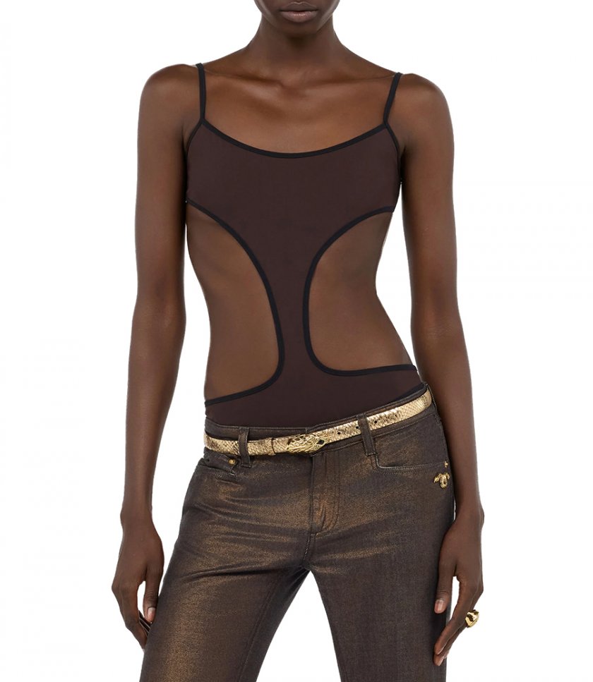 CUT-OUT ONE PIECE SWIMSUIT