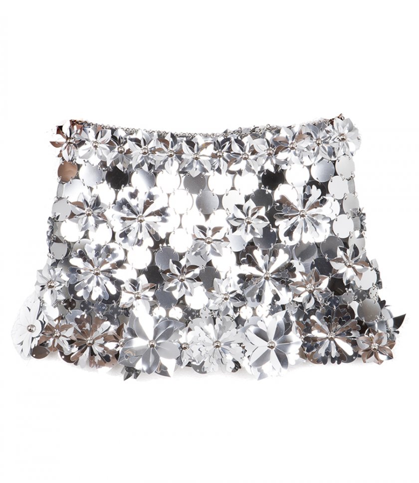CLOTHES - FLOWER DETAILS MINI SKIRT