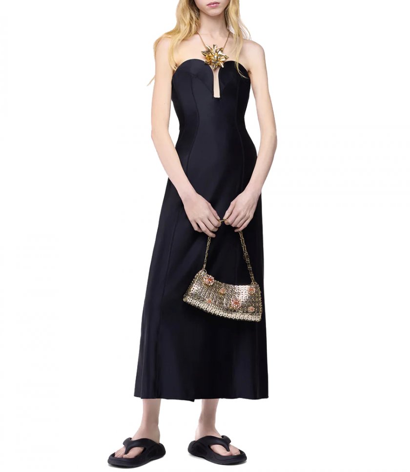 STRAPLESS MAXI DRESS