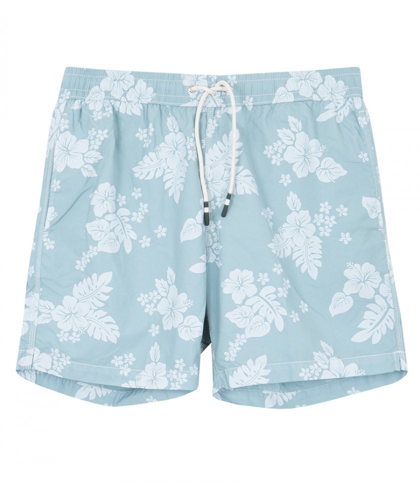 BEACHWEAR - OVERDYED HIBISCUS SWIM