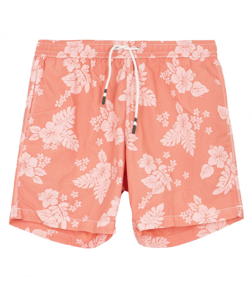BEACHWEAR - OVERDYED HIBISCUS SWIM