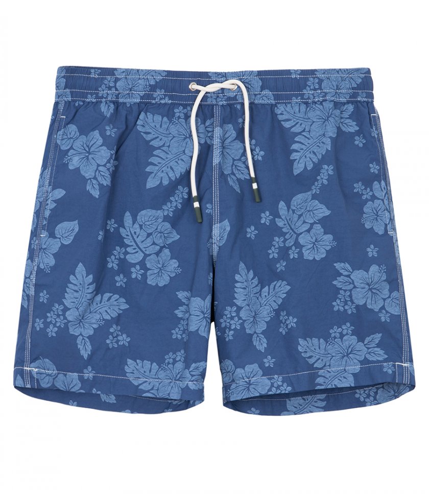 BEACHWEAR - OVERDYED HIBISCUS SWIM