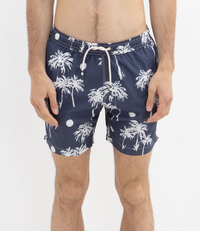 PALM AND DOTS SWIM