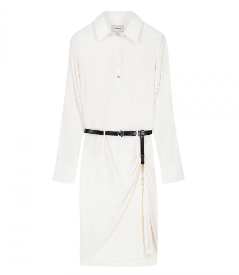 CLOTHES - DRAPED BOXY SUSPENDED DRESS