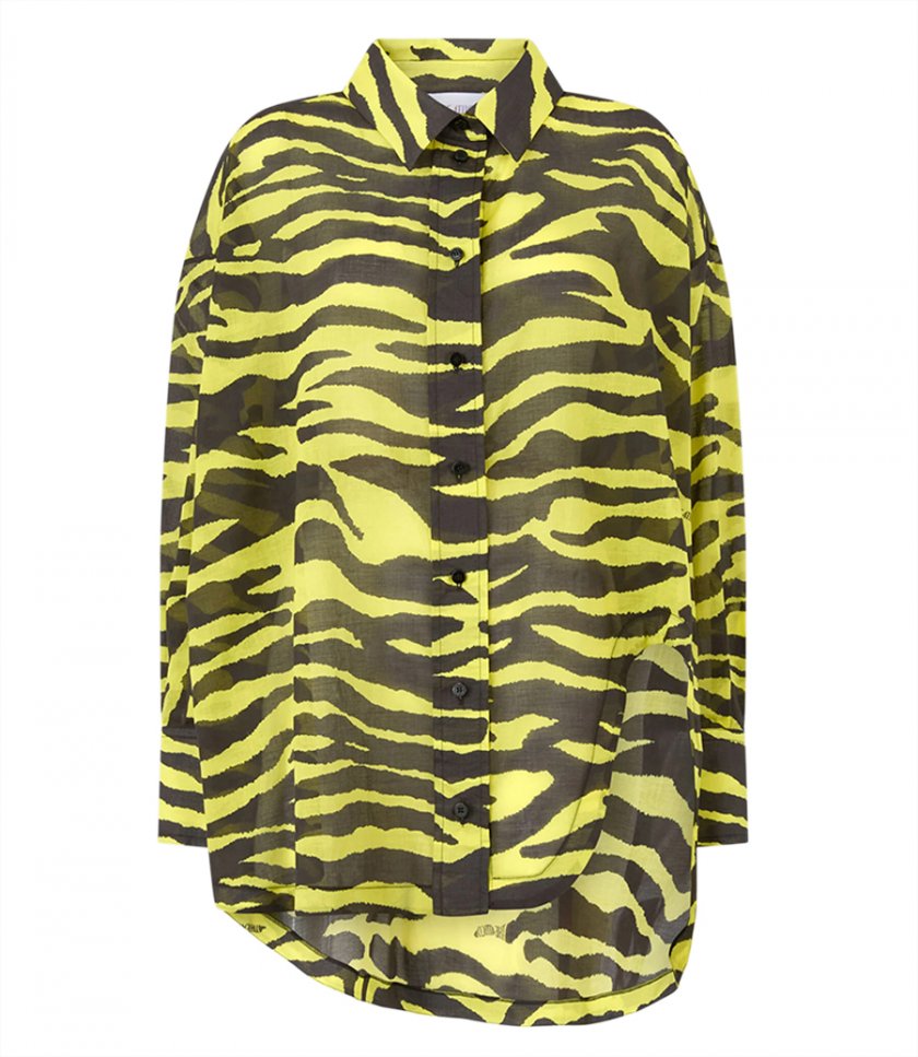 BEACHWEAR - ZEBRA PRINT SHIRT