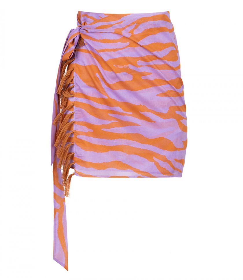 BEACHWEAR - ZEBRA PRINT PAREO