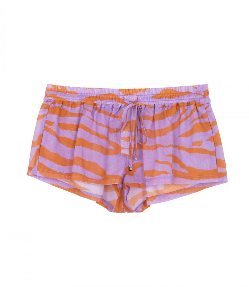 BEACHWEAR - ZEBRA PRINT SHORTS
