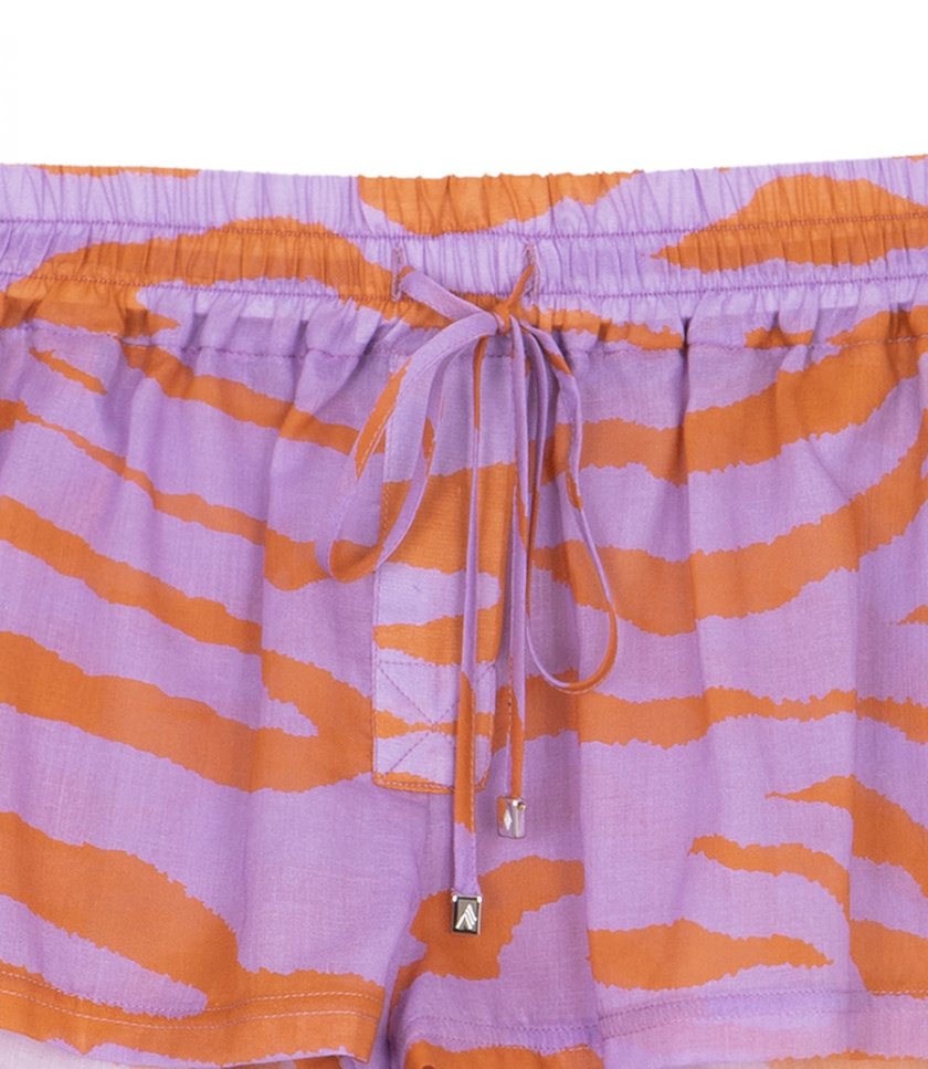 ZEBRA PRINT SHORTS