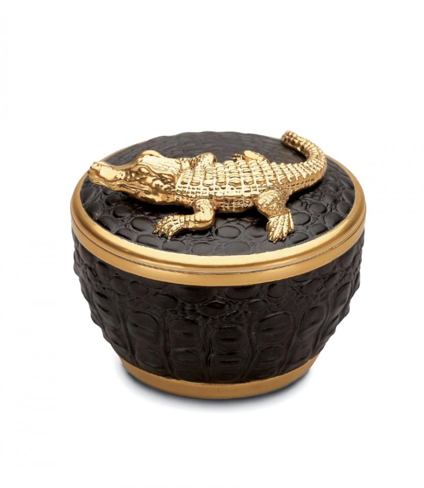 CROCODILE GOLD CANDLE