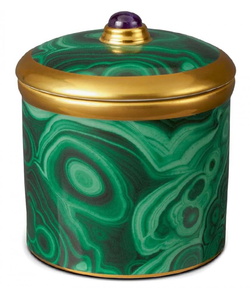 HOME - MALACHITE CANDLE