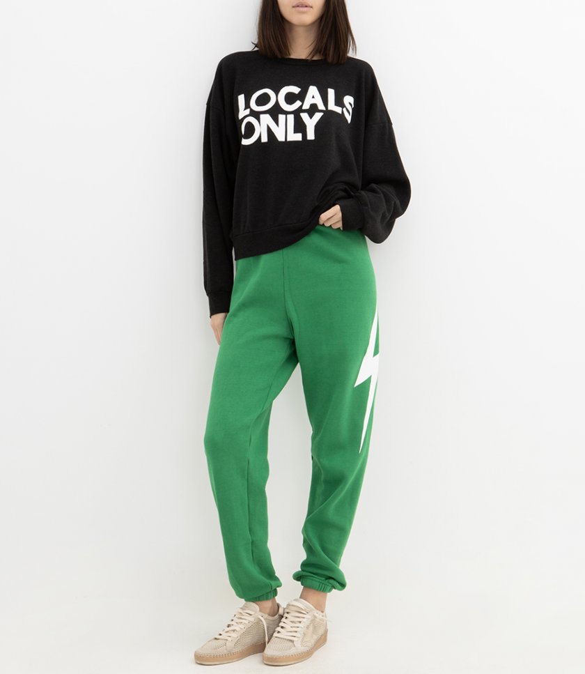 LOCALS ONLY RELAXED CREW SWEATSHIRT