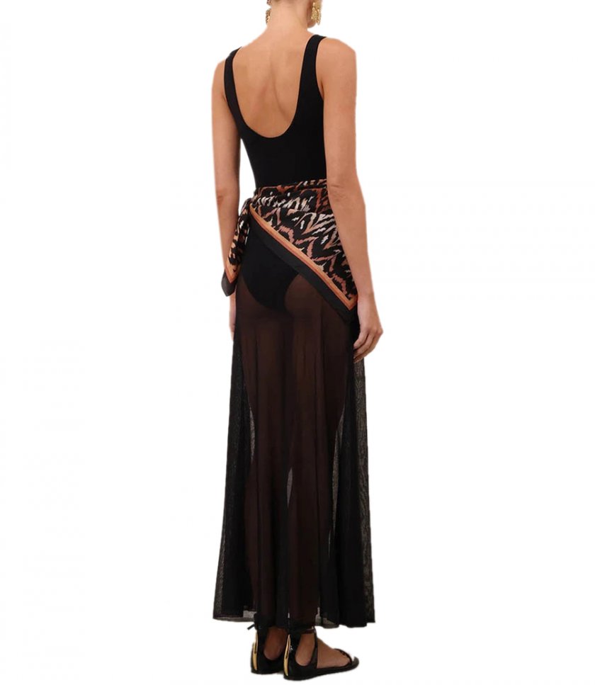 ASTER SCARF MAXI DRESS