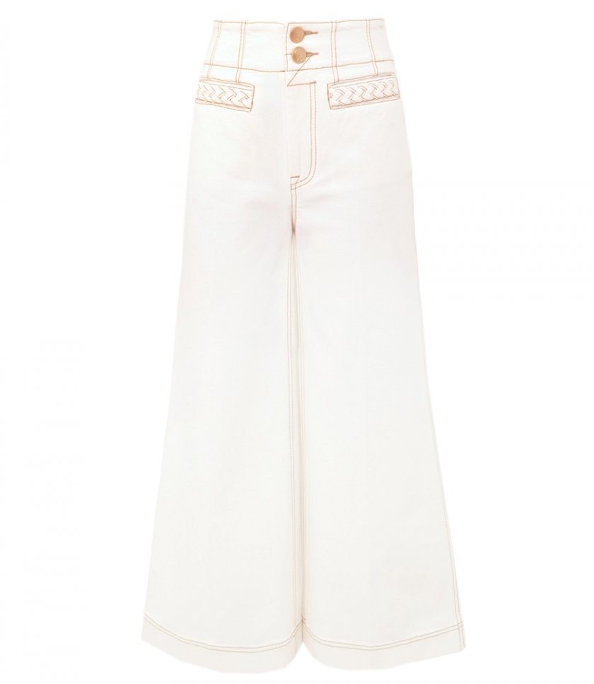 JEANS - ROSELIGHT CROPPED FLARE JEAN