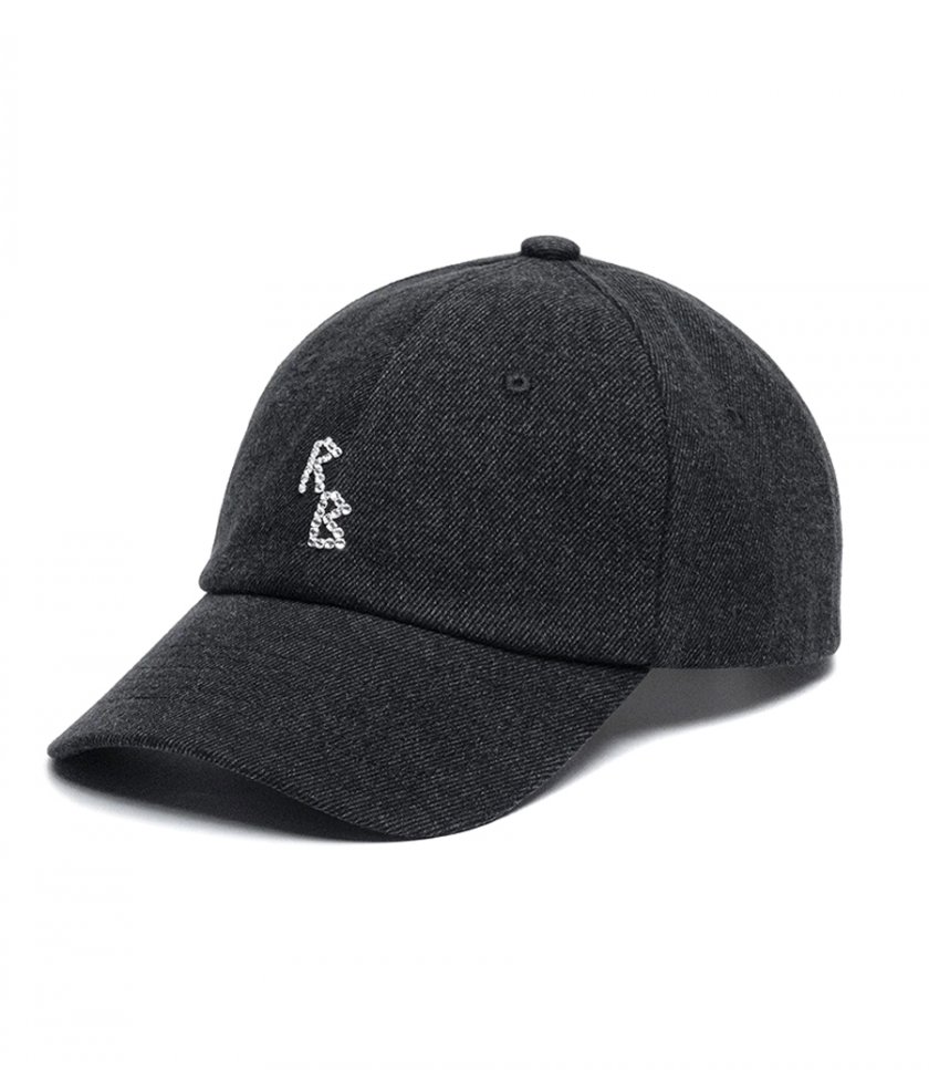 CRYSTAL EMBROIDERED BASEBALL HAT