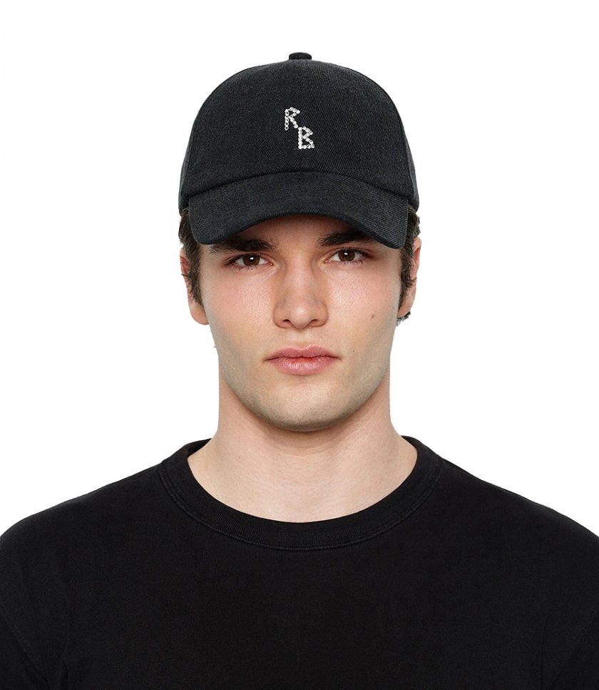 CRYSTAL EMBROIDERED BASEBALL HAT