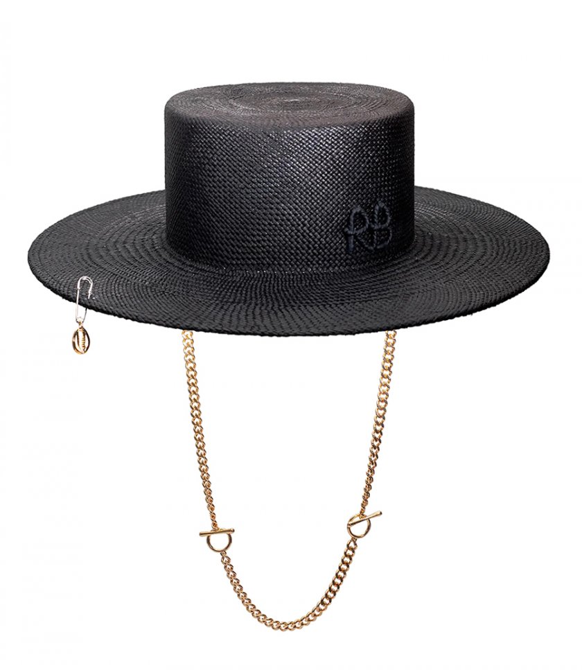 HATS - PIERCED CANOTIER HAT