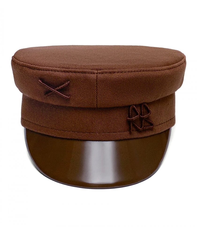 HATS - LOGO EMBELLISHED BAKER BOY HAT