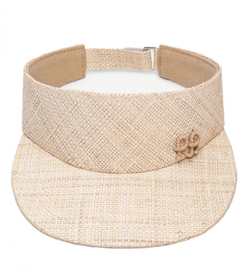 HATS - MONOGRAM EMBELLISHED VISOR