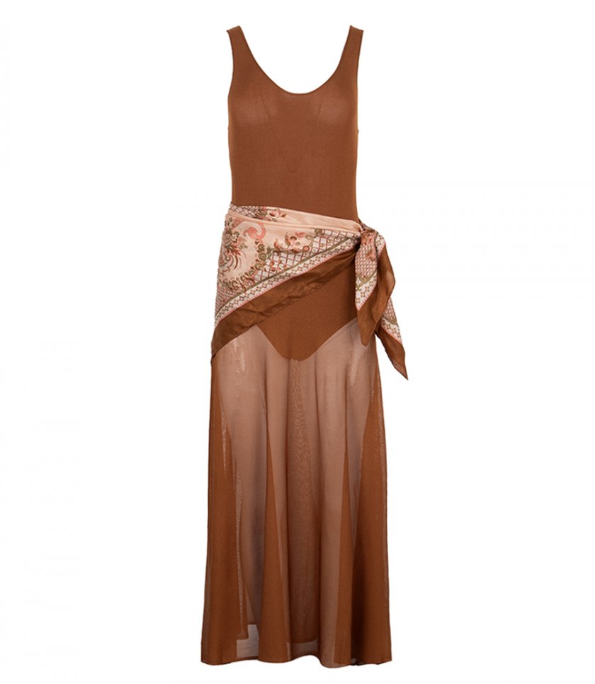 CLOTHES - ASTER SCARF MAXI DRESS