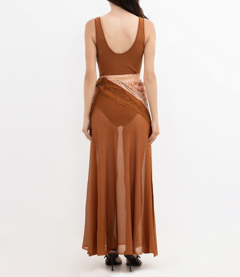 ASTER SCARF MAXI DRESS