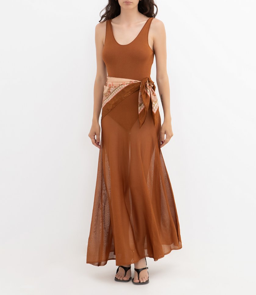 ASTER SCARF MAXI DRESS