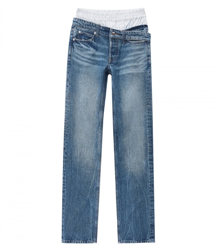 JEANS - DROP WAISTBAND SLIM JEAN