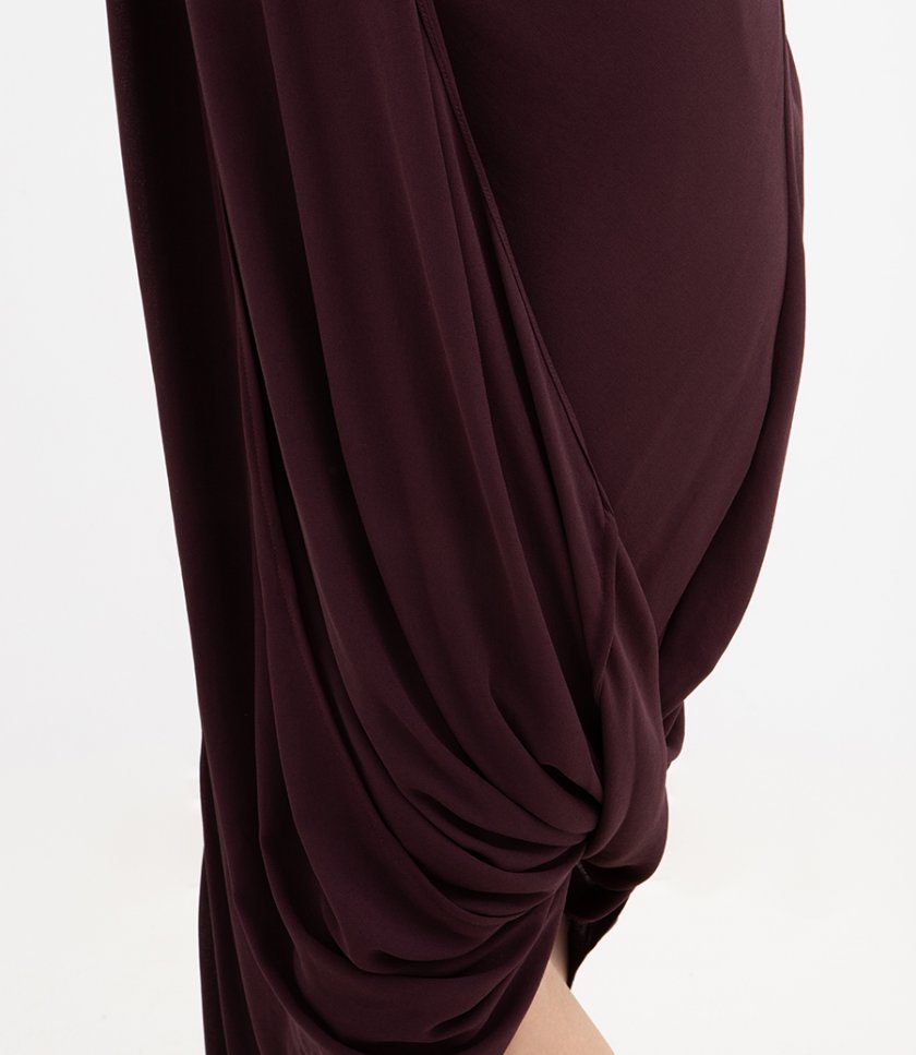 SLEEVELESS ASSYMETRICAL DRESS