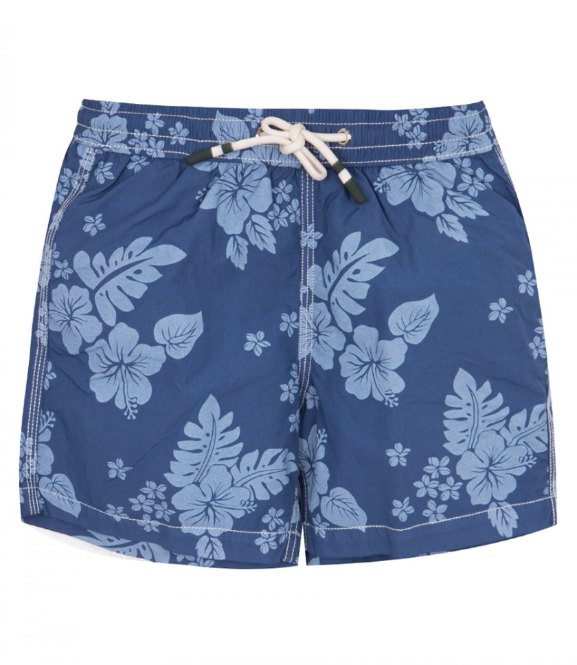 BEACHWEAR - OVERDYED HIBISCUS ACHILLE