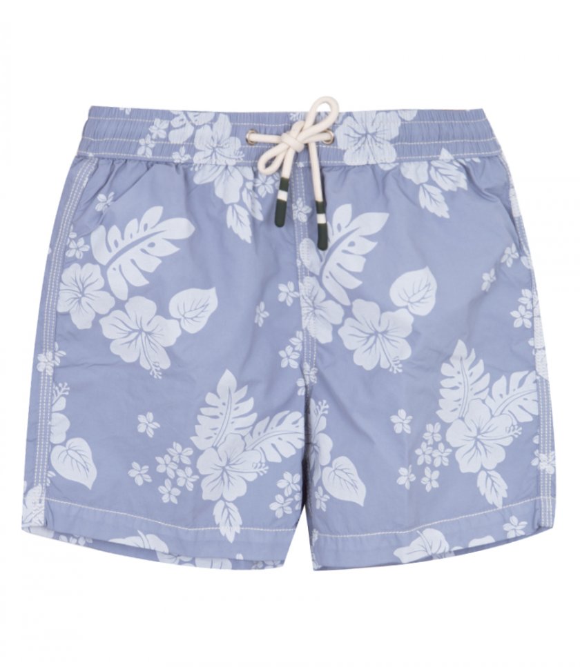 BEACHWEAR - OVERDYED HIBISCUS ACHILLE