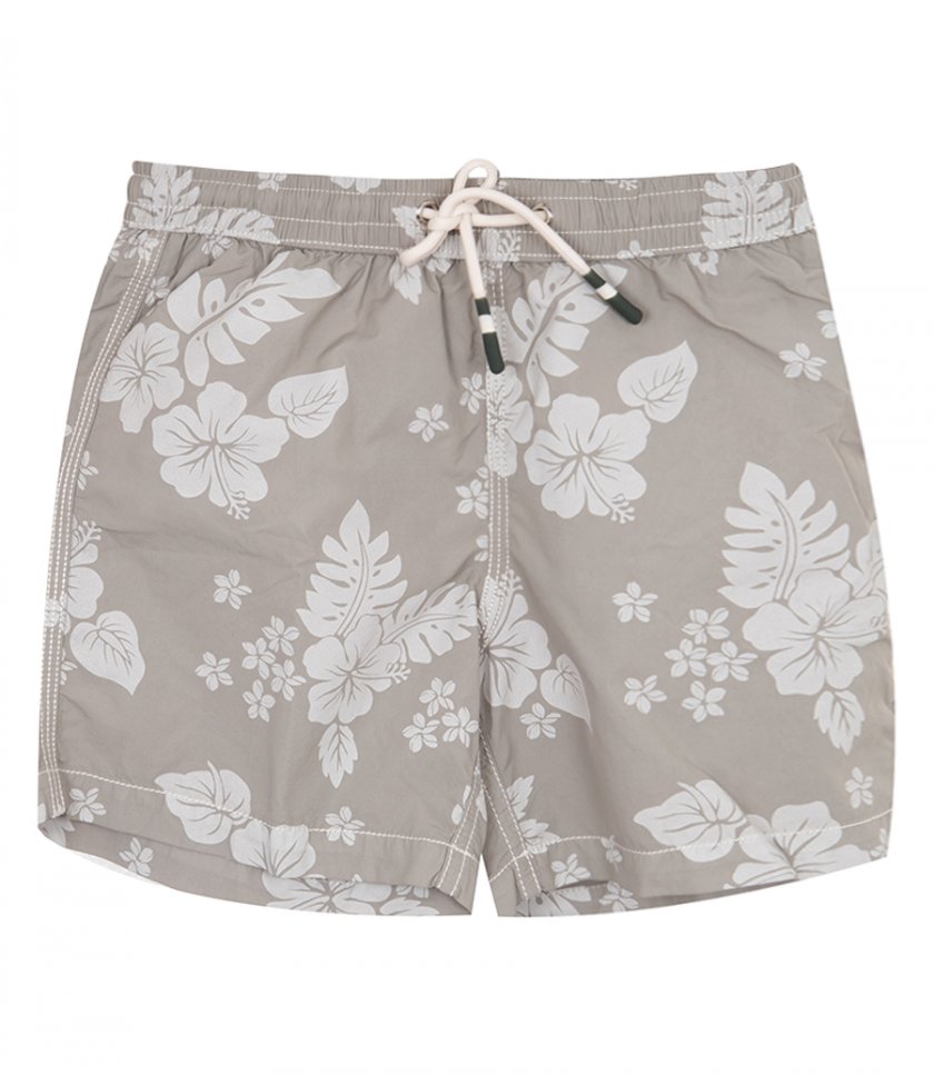 BEACHWEAR - OVERDYED HIBISCUS ACHILLE