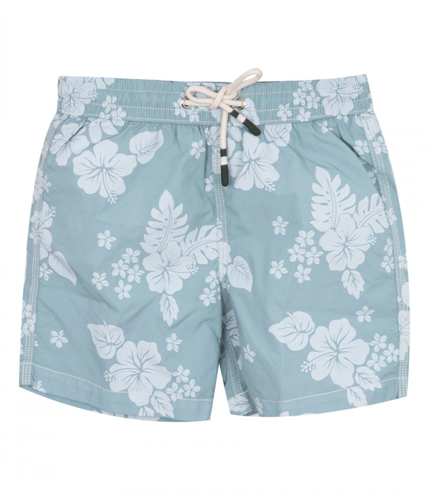BEACHWEAR - OVERDYED HIBISCUS ACHILLE