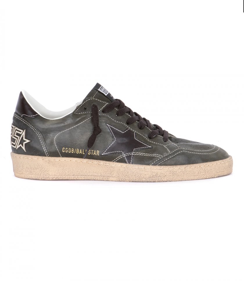 JUST IN - BLACK LEATHER STAR BALL STAR