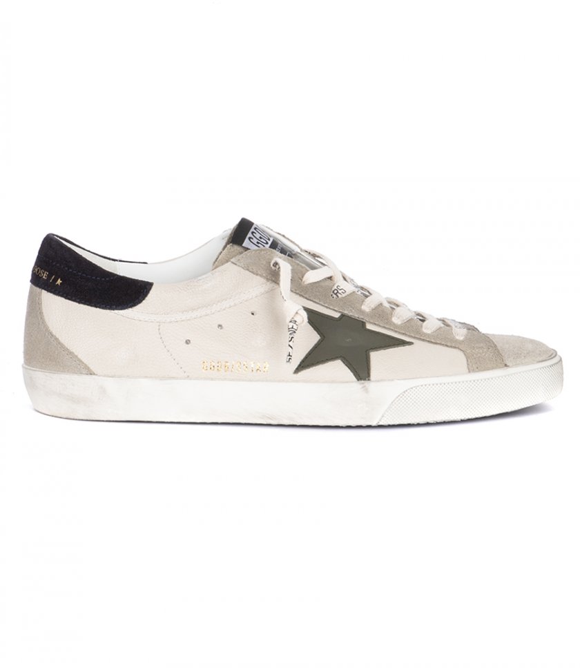 JUST IN - OLIVE SUEDE STAR SUPER-STAR