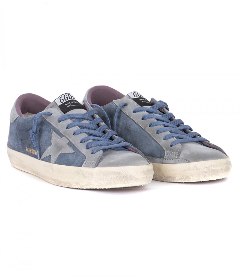 GREY LEATHER STAR SUPER-STAR