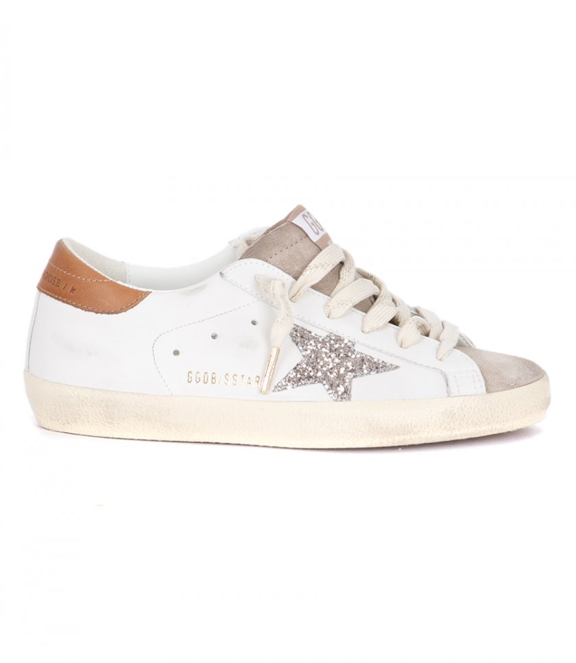SILVER GLITTER STAR SUPER-STAR