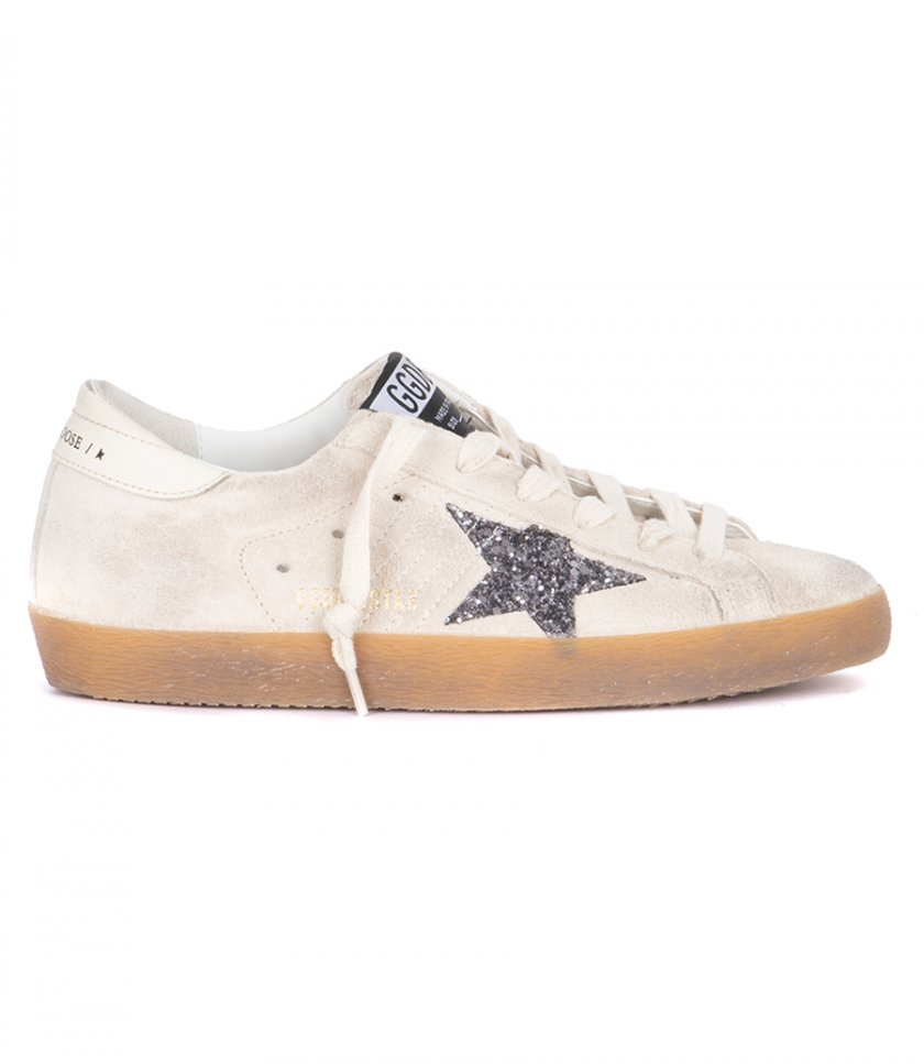 BLACK GLITTER STAR SUPER-STAR