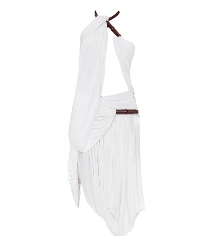 JUST IN - CHIME NECKLACE DRAPE DRESS
