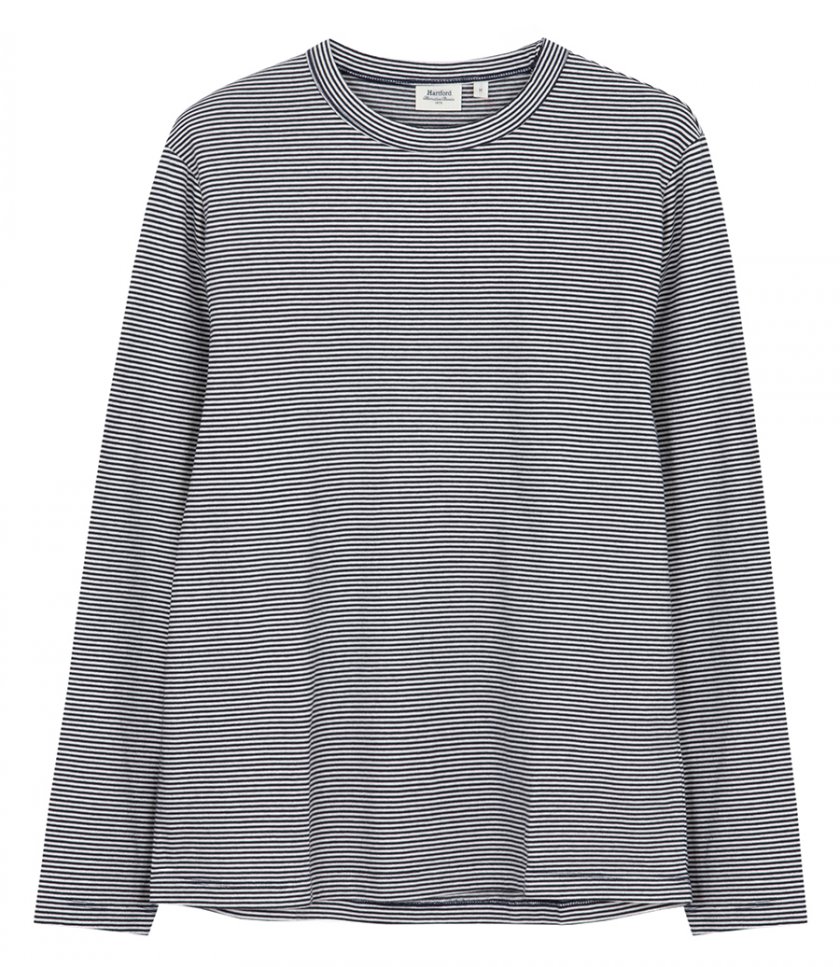 CLOTHES - CREW STRIPE LS