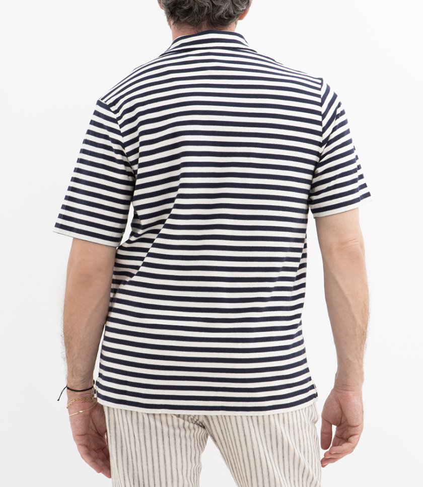 POLO STRIPE SS