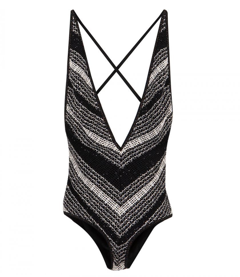 BEACHWEAR - ONE PIECE WITH SEQUINS