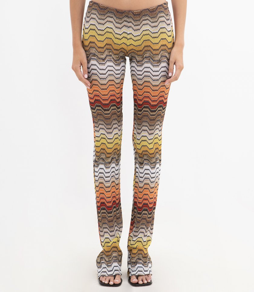LUREX BLEND TROUSERS
