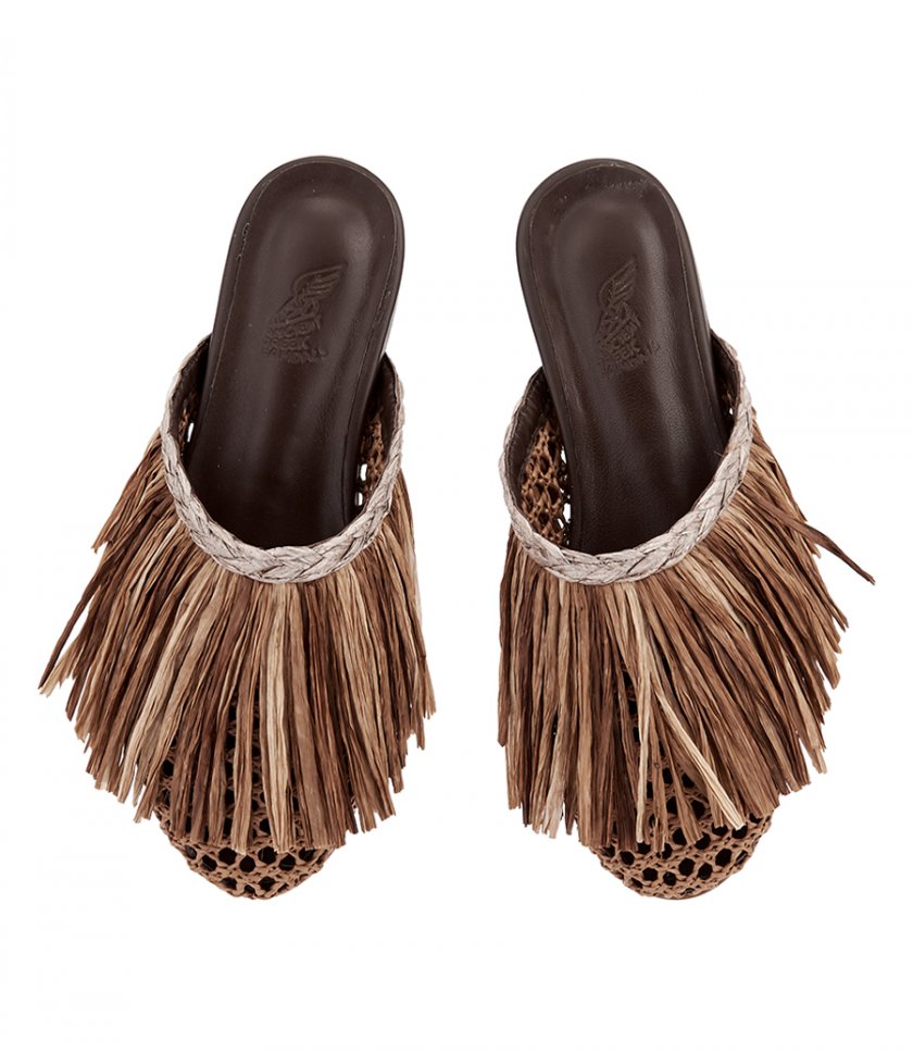 FRINGE SLIPPER