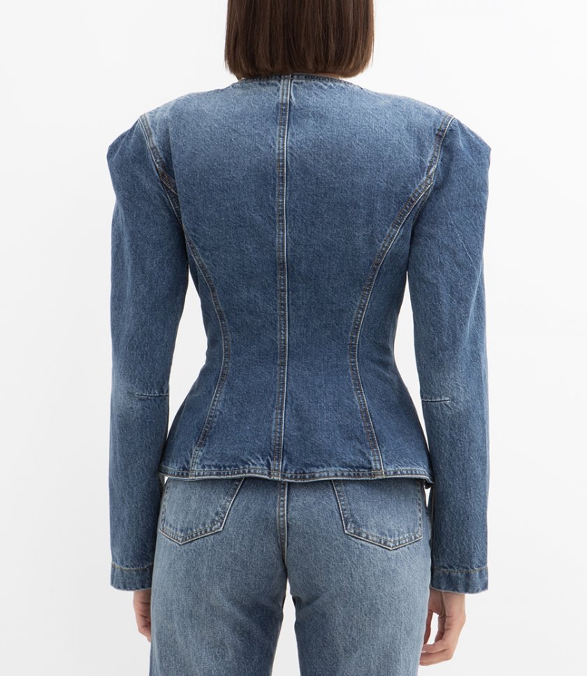 FITTED PEPLUM JACKET