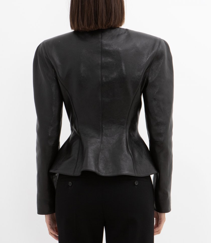 FITTED PEPLUM JACKET