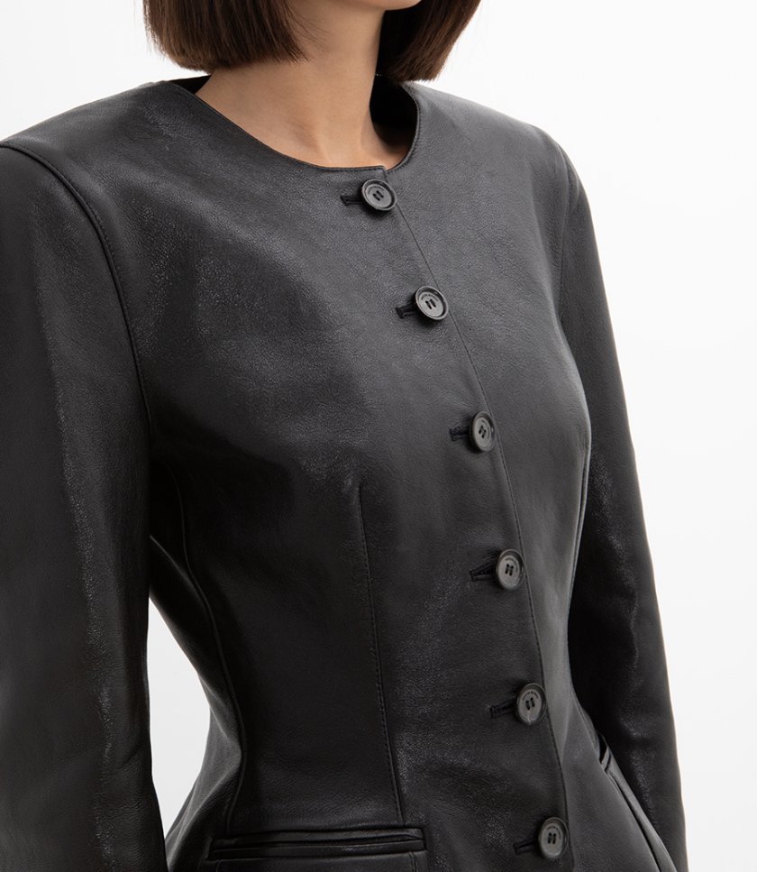 FITTED PEPLUM JACKET