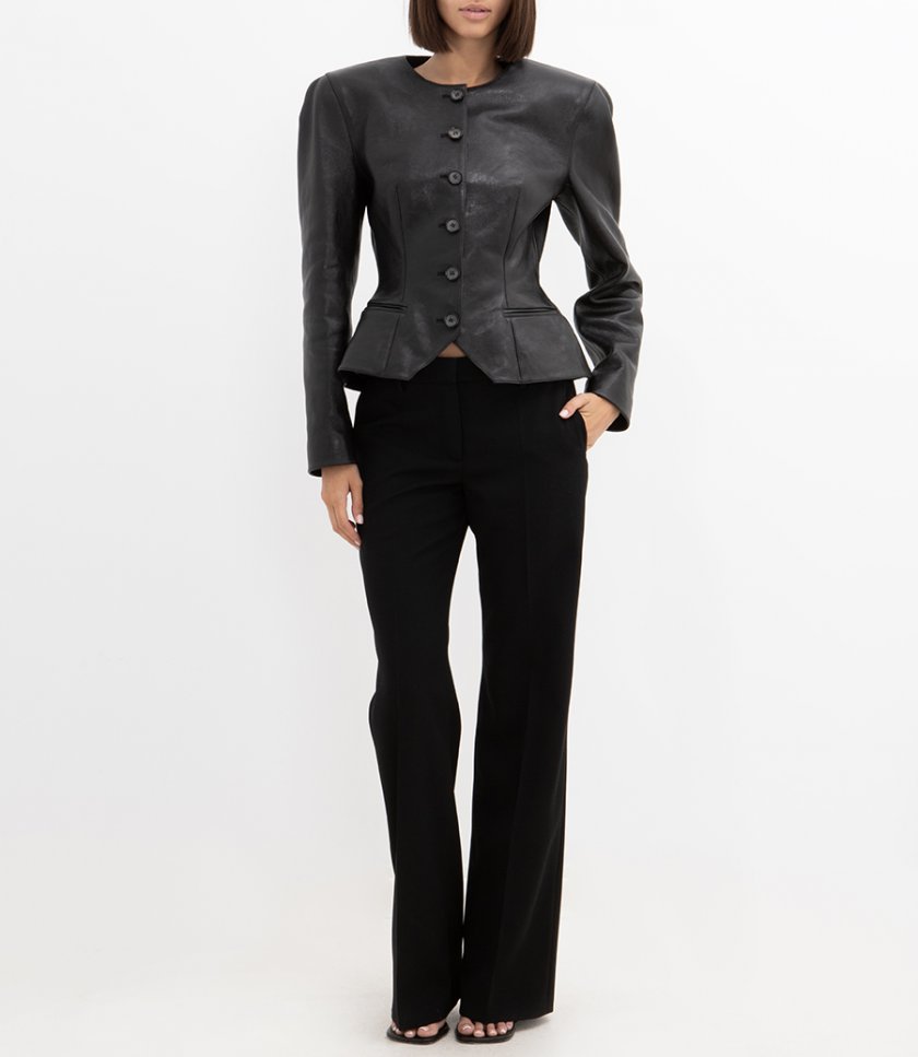 FITTED PEPLUM JACKET