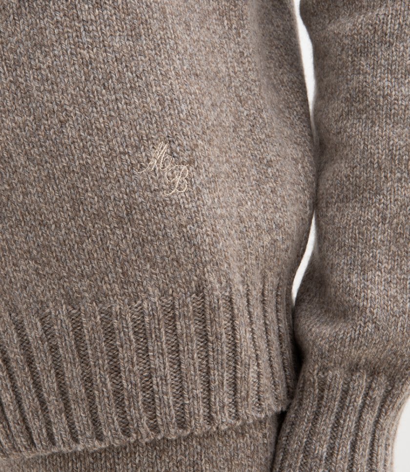 KNIT SHIRT CARDIGAN