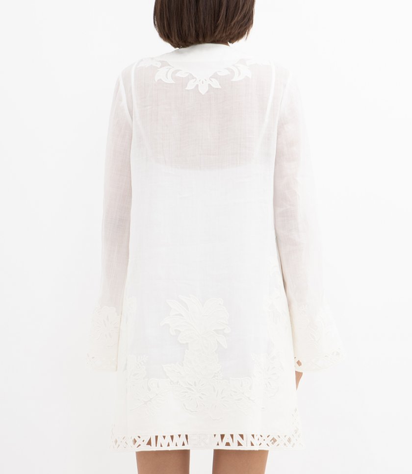 INDRA EMBROIDERED TUNIC DRESS