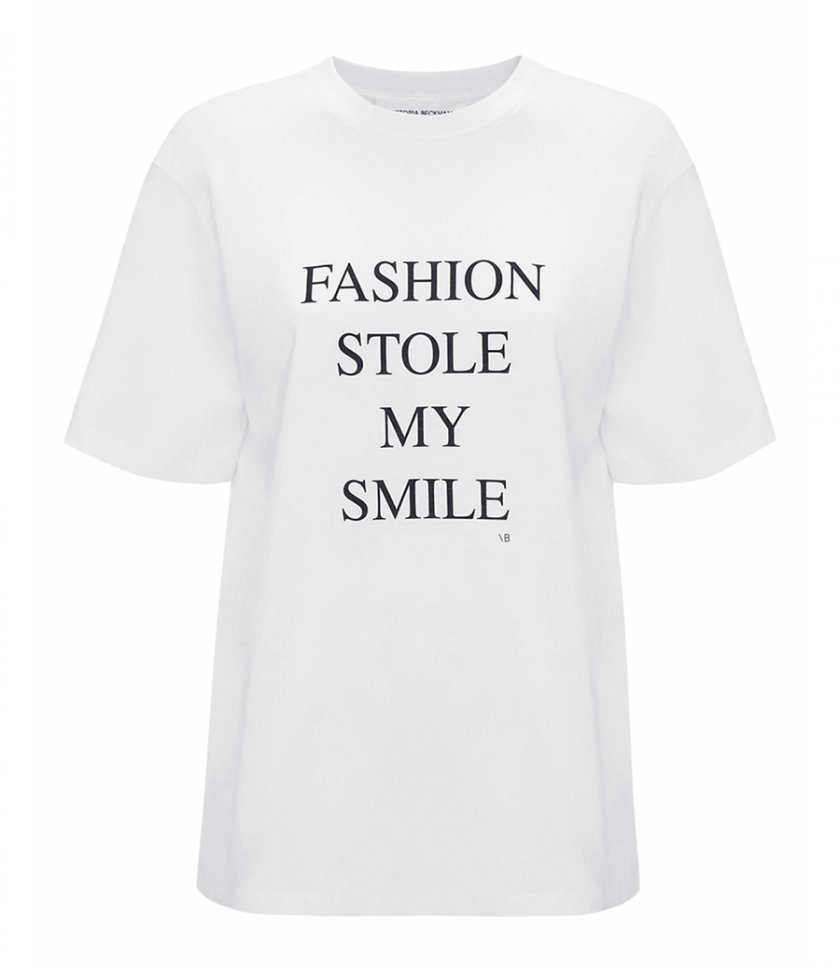 FASHION STOLE MY SMILE TEE