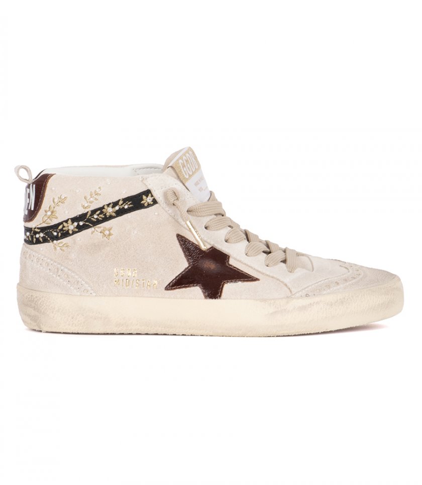 GOLDEN GOOSE  - EMBROIDERY AND	BEADS MID STAR